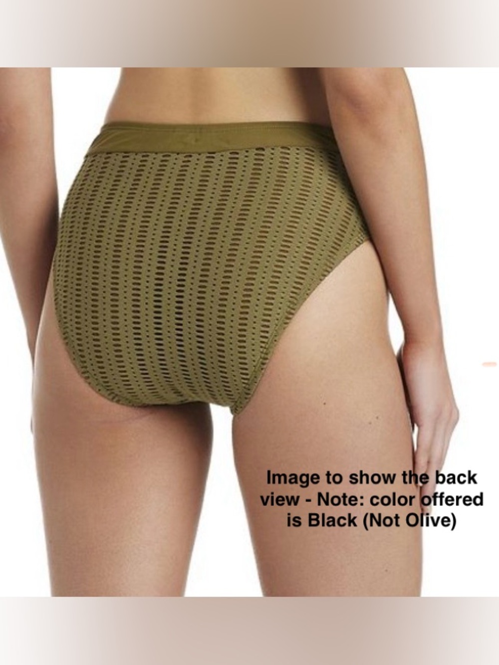 Modern Supply by Sanctuary High-V-Waist Crochet Bikini Bottom; NWT, Sz.XL - Picture 2 of 9